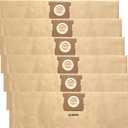 6 Pack DXVA25-4040 Dust Bag-4 gallon Replacement for DEWALT DXV04T 4 Gallon Wet/Dry Vacuum