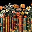 Wooden Puzzles for Adults - Blooming Flowers Wooden Puzzle, Unique Shape Wood Jigsaw Puzzle for Adults, Wood Puzzles Adult, Gifts for Friends and Family, Wall Art Home Decor (100pcs 8.5 * 5.2in S)