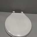 Centoco 1200-001 Round Plastic Toilet Seat, Standard Economy Model, Light Weight Residential, White