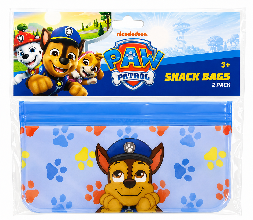 Paw Patrol Snack Bags 2-Pack