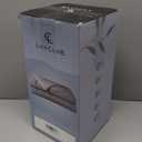 Luxclub Cooling Comforter for Bed, Soft Fabric, Twin, 66" X 88", White, Breathable Comforter for Hot Sleepers