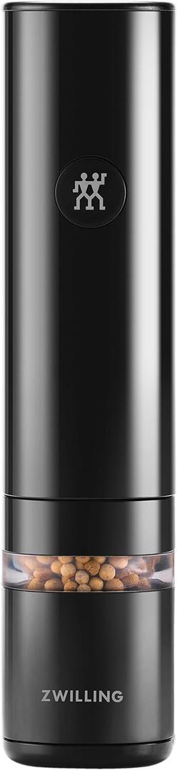 Electric Salt/Pepper Mill, rechargeable (Black)