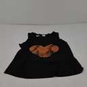 US State San Francisco Baseball Vintage Heart Tank Top (Small, Black)