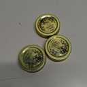 Bormioli Rocco 2-1/4", 56mm Quattro Stagioni Lids, 3 Pack