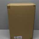 4 Tier Storage Bins with Lids, 23QT Stackable Closet Organizers and Storage with Wheels, Collapsible Storage Boxes, Foldable Plastic Storage Containers for Home,Office, Dorm Room-White