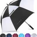 ZOMAKE Golf Umbrella, Large Windproof Heavy Duty Umbrellas 62INCH