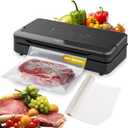 Anova Culinary Precision Vacuum Sealer Pro, Includes Large Bag Roll (19ft), Wet & Dry Dual Food Vacuum Sealer Machine for Sous Vide and Long-Term Storage