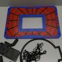 Basketball Hoop Indoor, Mini Basketball Hoop LED with 3 Balls and Scoreboard, Over The Door Basketball Hoop, Basketball Kids Toys Gifts for 3 4 5 6 7 8 9 10 11 12 Year Boys (Red)