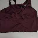 baleaf Women's Racerback Athletic One Piece Modest Bathing Suit (3X-Large, Wine Red)