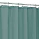 ALYVIA SPRING Stall Fabric Shower Curtain Liner Waterproof - Soft & Lightweight Small Shower Curtain with Magnets for Narrow Stall Size, Machine Washable - 36x72, Sea Teal