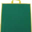 Foldable Felt Board for Toddlers, Double-Sided Flannel Storyboard with Portable Strap for Early Learning in Preschool (Teal) (Bluish Green)