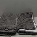 Muddy Mat® | Super Absorbent Door Mat Indoor, Microfiber Quick Dry Chenille Entryway Rug, Non-Slip Front Door Mat, Indoor Mats for Entryway, Machine Washable Pet Rug, Grey 28"x18"