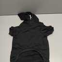 KOOLTAIL Dog Hoodie for Large Medium Small Dogs, Soft and Warm Pet Sweater with Leash Hole and Pocket Boy Girl, Puppy Fall Winter Jacket Clothes, French Pitbull Cold Weather Coat Sweatshirt, Black L