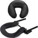 Universal Massage Table Face Cradle & Cushion, Adjustable Massage Chair Spa Bed Headrest & Face Pillow Support, Elastic Memory Foam Face Pillow Set Massage Table Accessories Massage Equipment