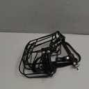 BRONZEDOG Dog Muzzle Adjustable Durable Metal Wire Basket for Large and Extra Large Dogs with Leather Straps Breathable, Drinkable, Adjustable, Training, Prevents Biting (PVC, Rottweiler), L