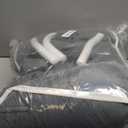 Genina Sectional Couch Covers for Dogs L Shaped Sofa Covers Chaise Lounge Cover Reversible Couch Covers for Sectional Sofa L Shape Furniture Protectors Cover for Pets, Kids (Dark Gray, Small)