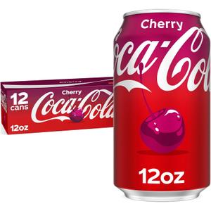 Coca-Cola Cherry Coke Soda, 12 Fl Oz (pack of 12)