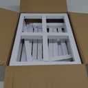 Wokceer 10 FT Backdrop Stand Heavy Duty Pipe and Drape Kit, Adjustable White Backdrop Stands for Wedding Photo Booth Background Birthday Party Exhibition Decoration