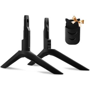 Base Stand for Samsung TV Only for UN65TU8000FXZA wr Remote Holder, BN96-50863A BN96-50868A Not Universal Legs for Samsung TV Legs Replacement, Easy to Install Please Check Your Models