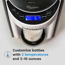 Baby Brezza Formula Pro Advanced Formula Dispenser Machine - Automatically Mix a Warm Formula Bottle Instantly - Easily Make Bottle with Automatic Powder Blending, Slate