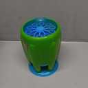 Rocket-Shaped Bubble Machine for Kids & Pets - Dual Powerful Bubble Outlets, Automatic 360 Rotation, Adjustable LED Lights & Music  Ideal for Indoor/Outdoor Birthday Parties