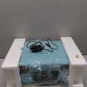 Record Player with Speakers 3-Speed Bluetooth Suitcase Portable Vinyl Record Player Belt-Driven RCA Line Out AUX in Headphone Jack Vinyl Vintage Turntable Blue