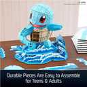 4D Build, Pokmon Squirtle 3D Model Kit, Pokmon Figure, Kanto First Partner Collection, Desk Dcor, 180 Pieces, Gift Ideas for Ages 12 & Up