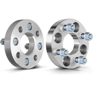 ECCPP 2PCS 1 inch Wheel Spacers 4x100 to 4x100 4 Lug Fit for 2004-2011 for Chevrolet Aveo 2005-2010 for Chevrolet Cobalt 2007-2020 for Honda Fit with 12x1.5 Studs