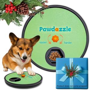 Pawdazzle Adjustable Dog Nail Scratch Board with Treat Box  Interactive Dog Nail File Scratch Pad | Built-in Treat Dispenser | Non-Slip | Stress-Free Nail Care for Dogs