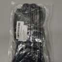 Bencailor Windproof Waterproof Fingerless Gloves Winter Touchscreen Gloves Men Cold Weather Cycling Supplies (XX-Large, Black,Gray)