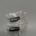 LokoCar 4AN Hose End Fitting 0 Degree Straight Swivel For CPE Braided Hose Black 2Pcs