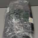 Solid Color Pattern Bathroom Rugs, Polyester Bath Mat, Machine Washable Brown 29.5x19.8