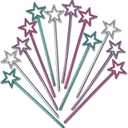 Fun Express - Mini Star Wands - Apparel Accessories - Costume Accessories - Bulk Accessories - 24 Pieces