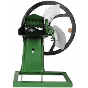 Mini Toka Saag Cutting Machine for Raw Saag, Palak and Leafs, Green Vegetable Chopper, Iron Material, Green