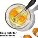 OXO Good Grips Mini Whisk (7.25-Inch, Black)
