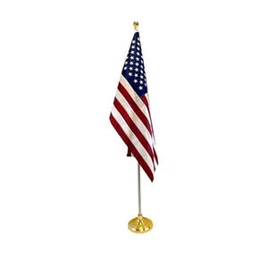 FlagsImp 8 Foot Aluminum Silver Pole with Ball