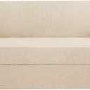 H.VERSAILTEX 2 Piece Sofa Slipcovers Couch Cover High Stretch Cover for Sofa Suit for T Cushion/Box Cushion, Spandex Jacquard Fabric Furniture Protector - Sofa 72"-88" - Natural