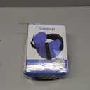 SARISUN Travel Pillows for Airplanes, Airplane Pillow for Long Flight, Airplane Head Strap with Eye Mask for Sleep, Travel Neck Pillow for Car Road Trip, 360 Support Headrest, Stop Bobblehead, Black