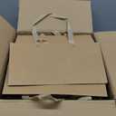 Cardboard Gift Basket Kit with Handles, Brown, 48 Pack, DIY Empty Display Trays for Wedding, Baby Shower, Graduation, Anniversary Party