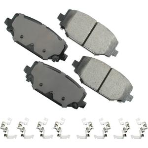 Akebono ACT1596 Proact Ultra Premium Ceramic Disc Brake Pad kit