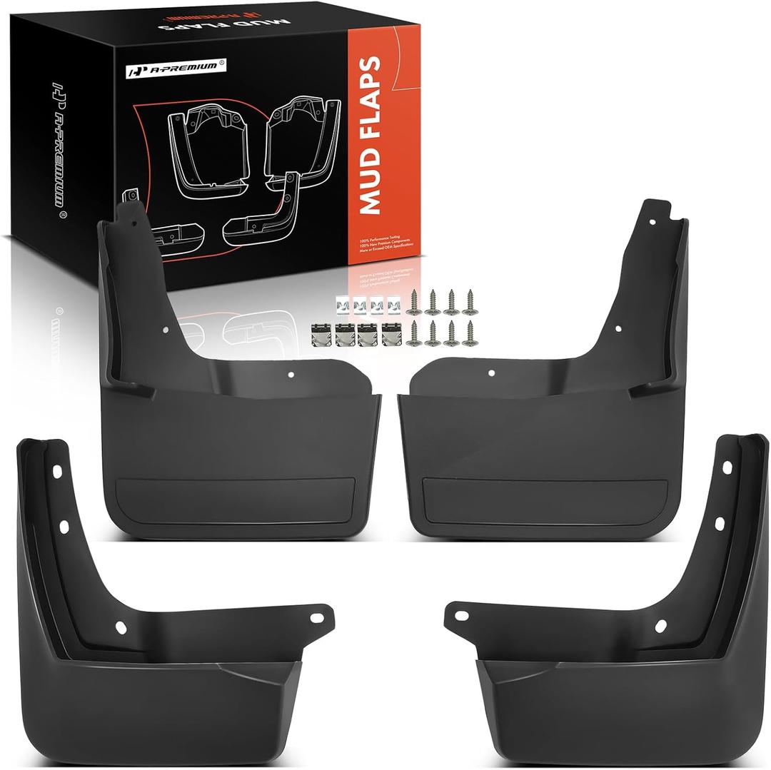 A-Premium Set of 4PCS Mud Flaps Splash Guards Mudguards Mudflaps Compatible with Lincoln Aviator 2020-2025, Front and Rear (Driver & Passenger Side)
