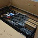 PINGDIR Roof Rack Basket 51" X 36" X 5" Rooftop Rack Cargo Carrier Universal, Waterproof Cargo Bag 44 * 35 * 16", Cargo Net with Attachment Hooks, 2 pcs Ratchet Strap,Roof Pedal