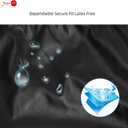 Joyo roy 2PCS Plastic Pants for Adult Diapers Incontinence Protective Briefs & Underwear Washable Incontinence Underwear Women and Men Waterproof Underwear for Women Plastic Underwear for Adults XXL (Black)