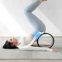 Back Roller, Foam Roller for Neck & Back Pain Relief, Yoga Wheel for Deep Tissue Muscle Massage, High Density Foam Tool for Physical Therapy, Stretching & Exercise(3 Pack)