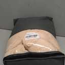 CREATMO US Women's Winter Snow Jacket Long Fur Puffer Coat With Removable Faux Fur Trim (Pink)