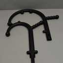 Shrdaepe Massage Trigger Point Cane, Muscle Release Tool Self Massage Hook Cane, Handheld Back, Neck, Shoulder, Leg and Feet Massager Rod, Body Deep Tissue Gifts for Men & Women, Black