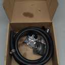 Derale Remote Oil Filter, Single Filter, 3/4-16 in Thread Adapter, 10 ft Hose, 3/4-16 in Thread Housing, Fittings/Hardware, Universal, Kit
