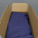 Favoyard Outdoor Deep Seat Cushion Set, 22 x 22 Inch Rainproof & 3-Year Fade Resistant Patio Furniture Cushions, Removable Seat Bottom & Back Cushion Covers with Ties for Chair, Sofa, Couch, Blue