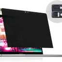Magnetic Privacy Screen for Macbook Air 13 Inch (2018-2021, M1) / Macbook Pro 13 in (2016-2022, M1, M2), Removable Anti Blue Light Glare Filter for Mac 13In Laptop (black)