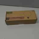 KOR (Pack of 10) G16.5 White Finsh Decorative (E12) Candelabra Base Globe Shape Incandescent 120V G16 1/2 Light Bulbs, Size: 25W - 120V